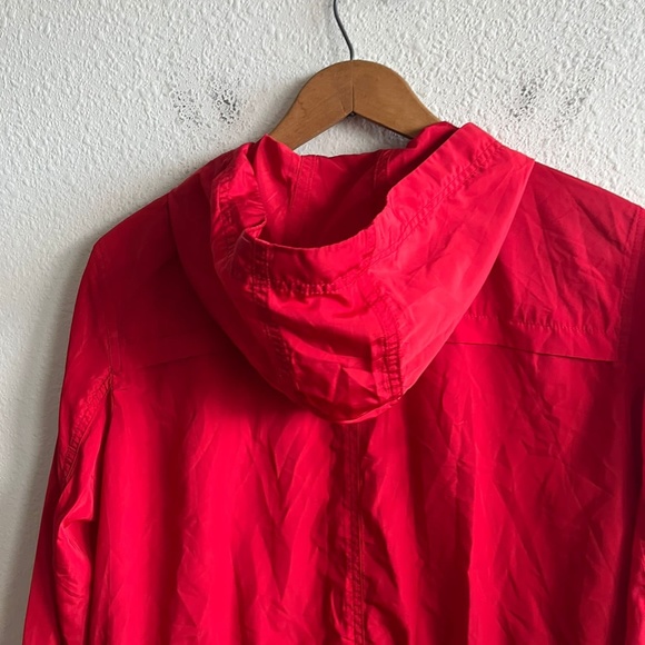 NWOT Armani Exchange Women's Red Utility Parka Jacket Size M Style 8NYK20 - Picture 11 of 14